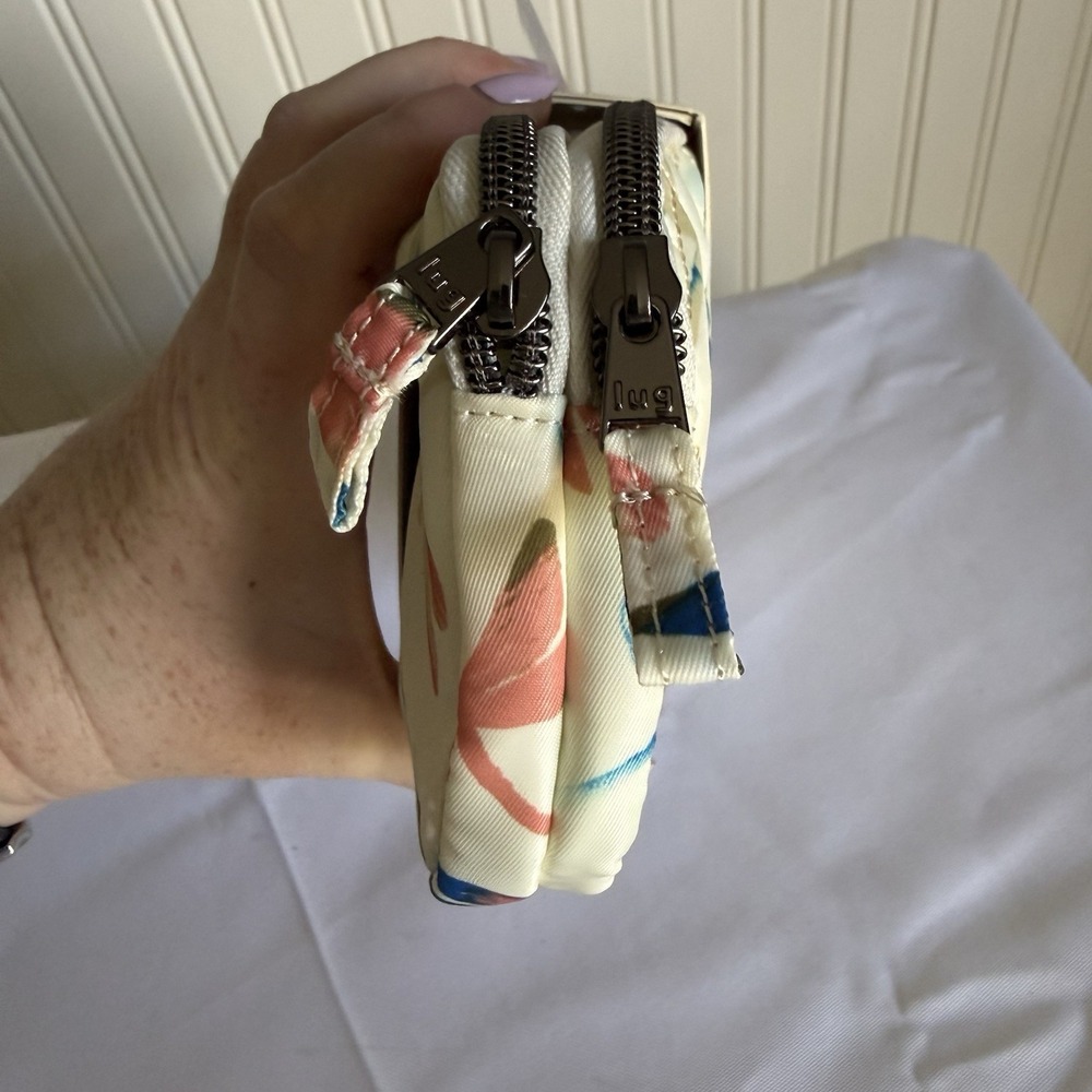 NWT Lug Dragonfly Multicolor 3-Piece Storage Cosmetic Makeup Travel Pouch Set - Picture 9 of 9
